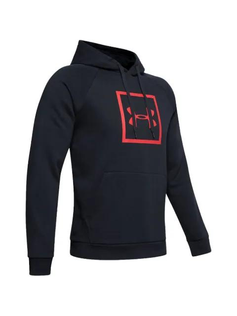 Rival Fleece Box Logo hoodie by UNDER ARMOUR