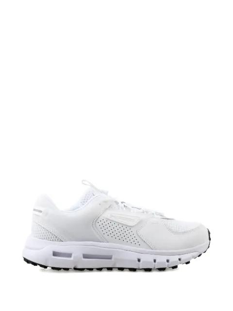 Summit Trek "White Metallic Silver" sneakers by UNDER ARMOUR