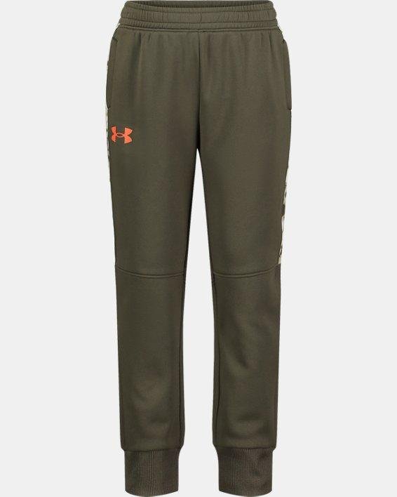 Toddler Boys' UA Marble Side Stripe Joggers by UNDER ARMOUR