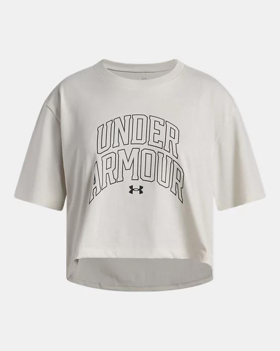 UA Boxy Crop Varsity by UNDER ARMOUR