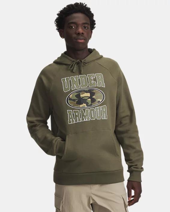 UA Rival Fleece Camo Graphic by UNDER ARMOUR