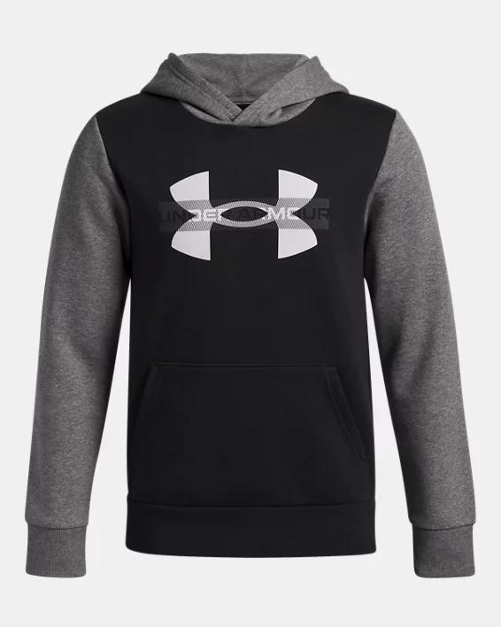 UA Rival Fleece Colorblock Graphic by UNDER ARMOUR