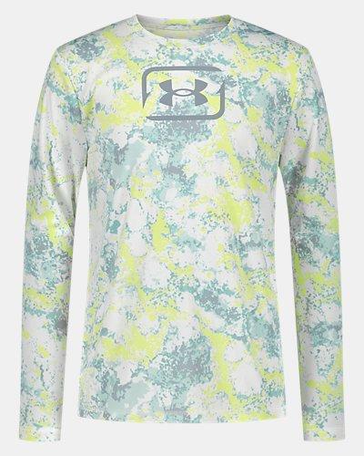 UA UPF Fish Printed by UNDER ARMOUR