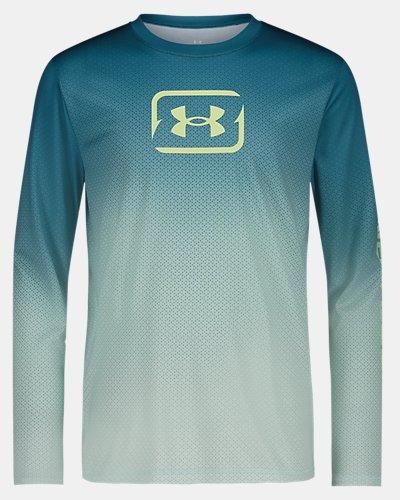 UA UPF Fish Printed by UNDER ARMOUR