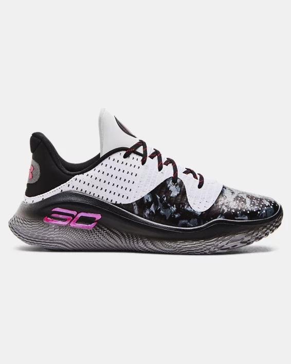 Unisex Curry 4 Low FloTro Davidson Basketball Shoes by UNDER ARMOUR