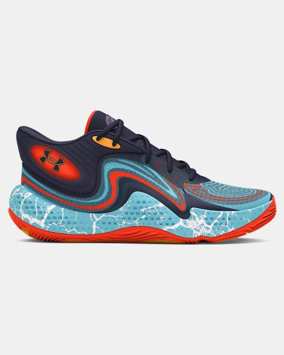 Unisex UA Spawn 6 Mid E24 Basketball Shoes by UNDER ARMOUR