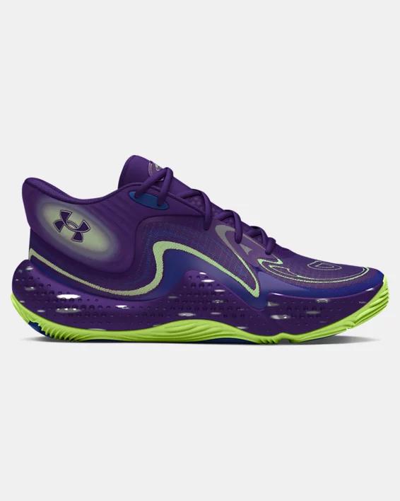 Unisex UA Spawn 6 Mid Start Of Season Basketball Shoes by UNDER ARMOUR