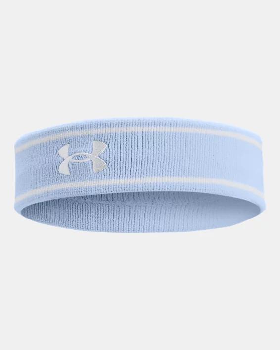 Unisex UA Striped Performance Terry Headband by UNDER ARMOUR