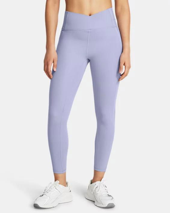 Women's UA Meridian Crossover Ankle Leggings by UNDER ARMOUR