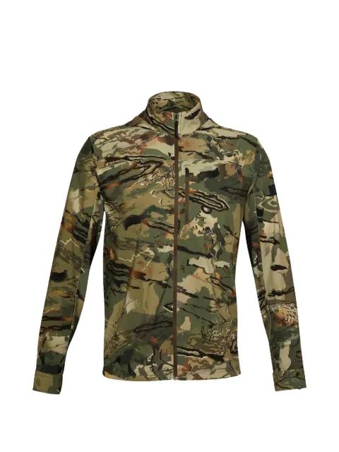 camo zip-up jacket by UNDER ARMOUR