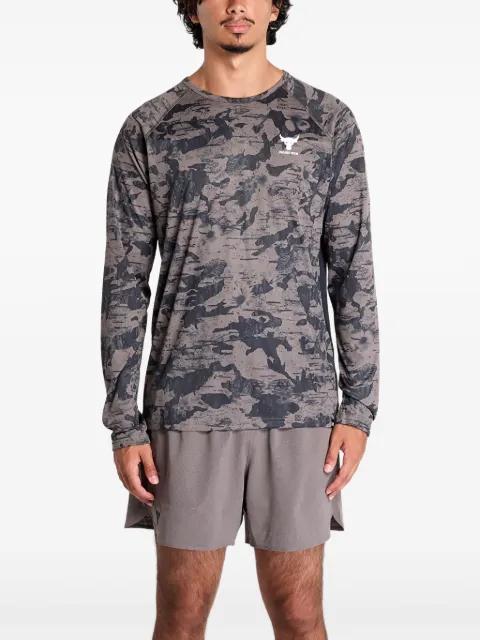 camouflage-print T-shirt by UNDER ARMOUR