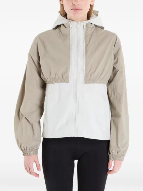 colour-block hoodied jacket by UNDER ARMOUR
