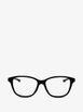 geometric-frame glasses by UNDER ARMOUR