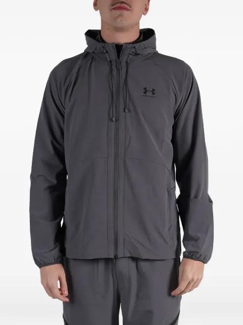 hoodied zip jacket by UNDER ARMOUR