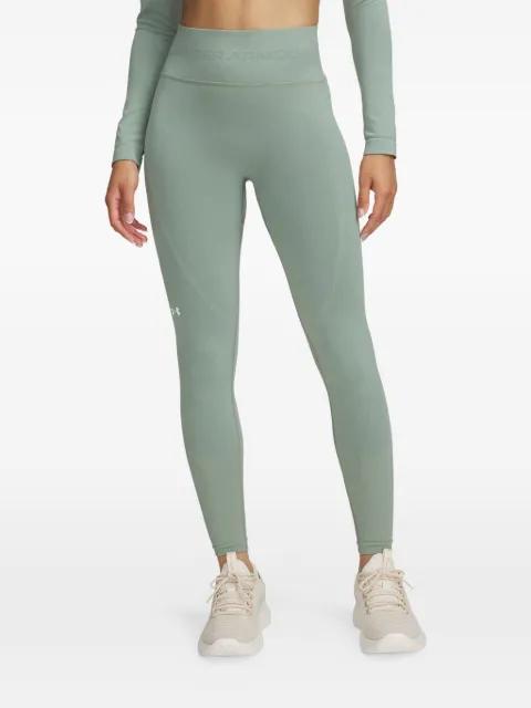 logo-jacquard ribbed track pants by UNDER ARMOUR