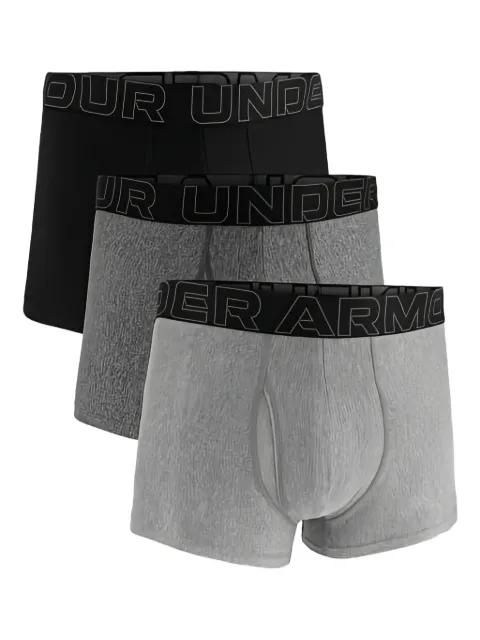 logo-print boxers (pack of three) by UNDER ARMOUR