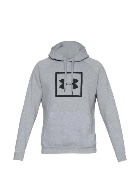 logo-print hoodie by UNDER ARMOUR