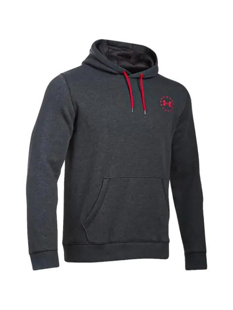 logo-print hoodie by UNDER ARMOUR