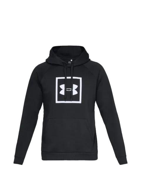 logo-print hoodie by UNDER ARMOUR