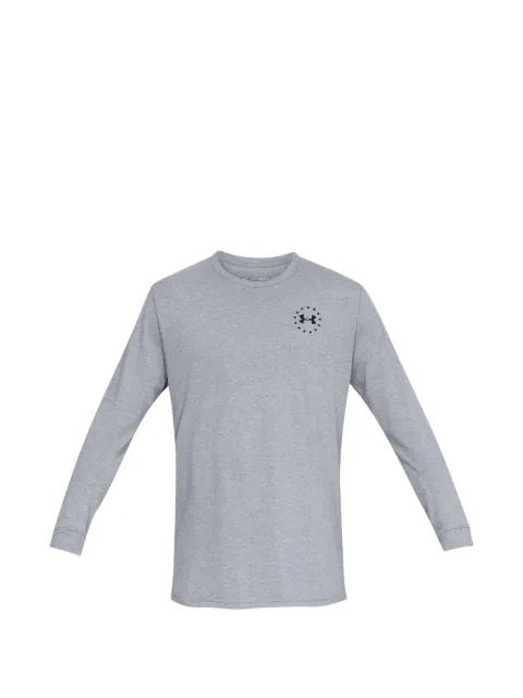 logo-print long-sleeve T-shirt by UNDER ARMOUR
