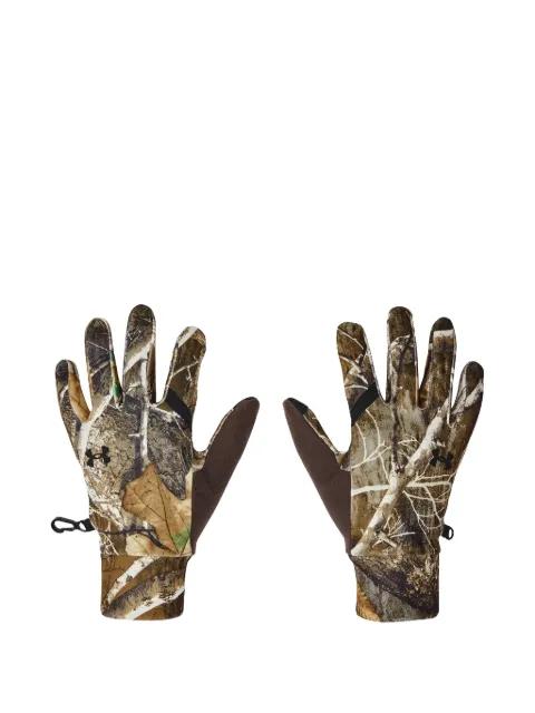 patterned liner gloves by UNDER ARMOUR