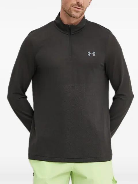 zip mock-neck sweatshirt by UNDER ARMOUR