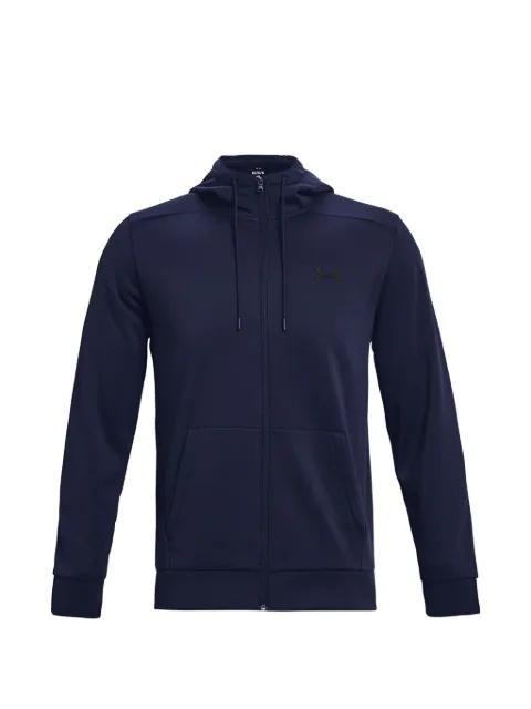 zip-up drawstring hoodie by UNDER ARMOUR