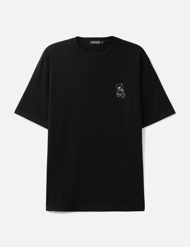 Bear Logo Cotton T-Shirt by UNDERCOVER