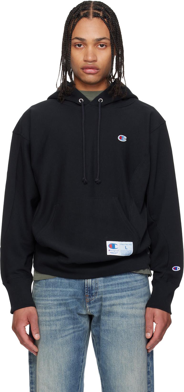 Black Champion Edition UC1F4802 Hoodie by UNDERCOVER