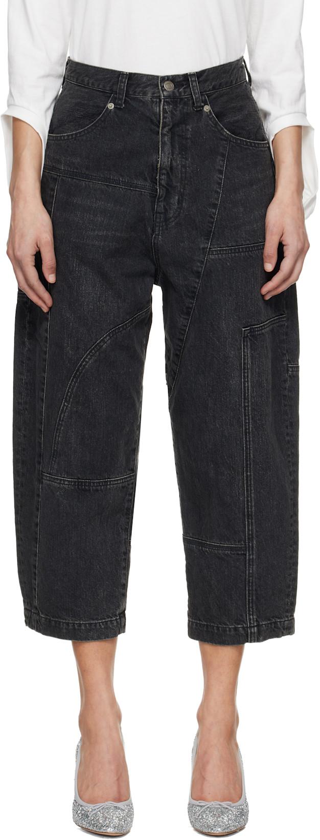 Black UP1F1503-2 Jeans by UNDERCOVER