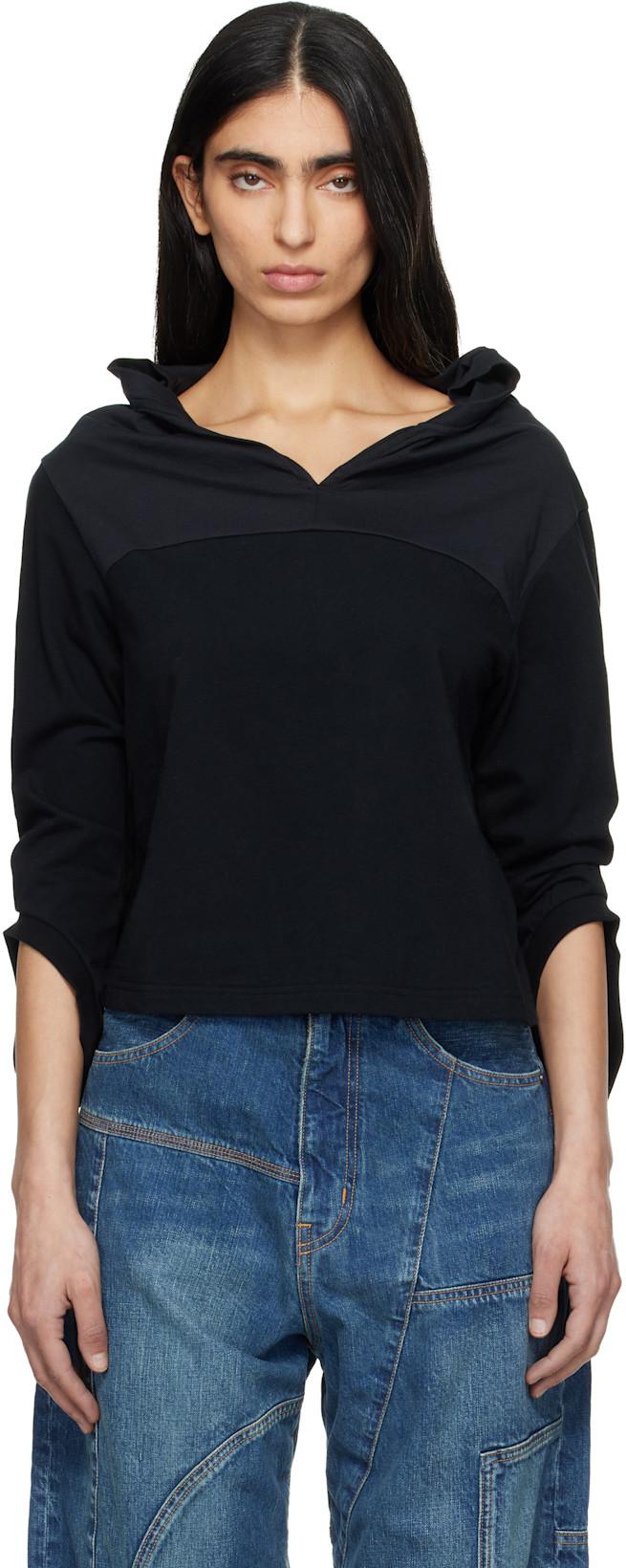 Black UP1F1804 Blouse by UNDERCOVER