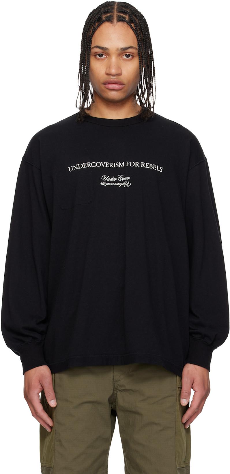 Black UP1F4807 T-shirt by UNDERCOVER