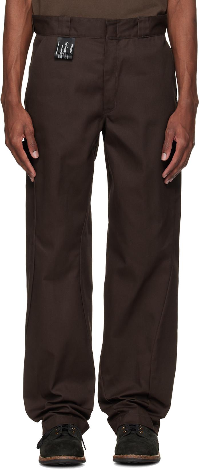 Brown Dickies Edition UC1F4508 Trousers by UNDERCOVER