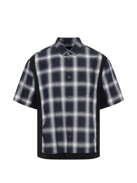Combo Check SS shirt by UNDERCOVER