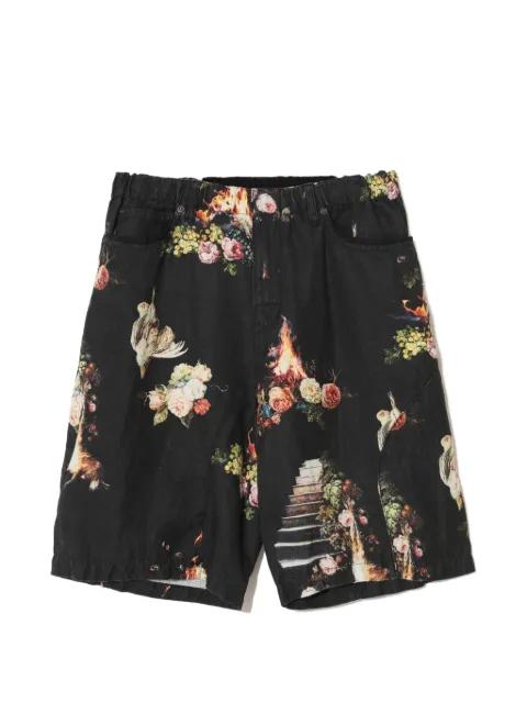 Emma printed shorts by UNDERCOVER