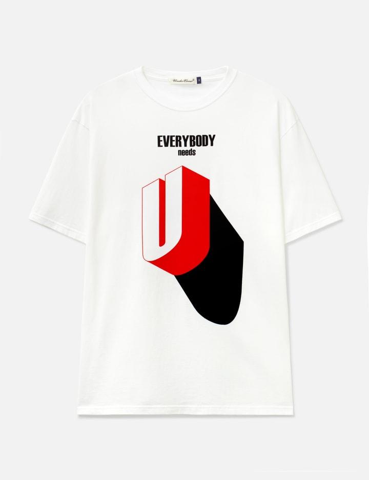 Everybody Needs U Short Sleeves T-Shirt by UNDERCOVER