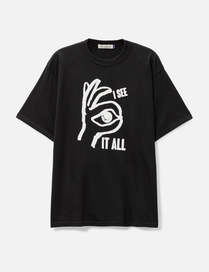 I SEE IT ALL Short Sleeve T-shirt by UNDERCOVER