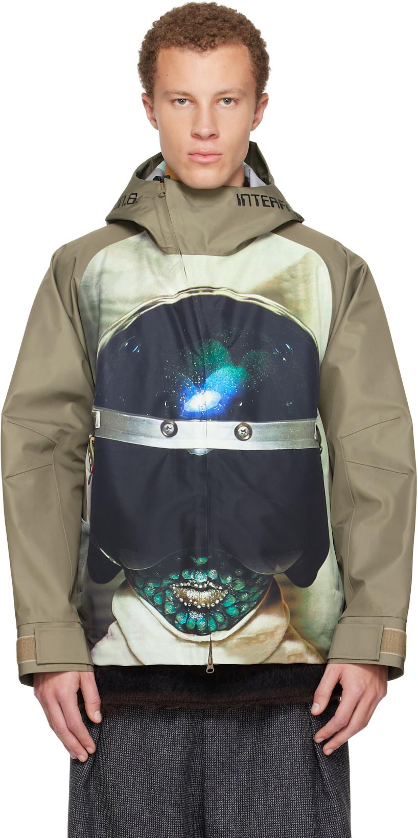 Khaki UC2E4205-1 Jacket by UNDERCOVER