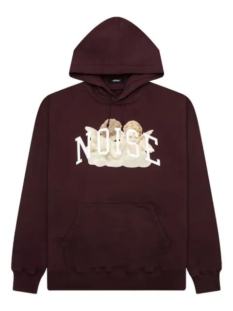 Noise angel-print hoodie by UNDERCOVER