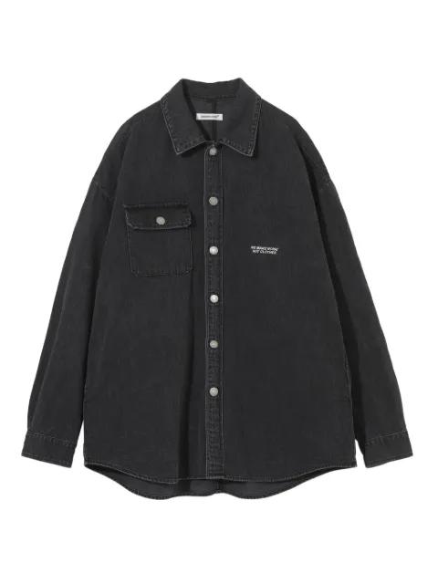 UC1E4411 frayed pocket shirt by UNDERCOVER