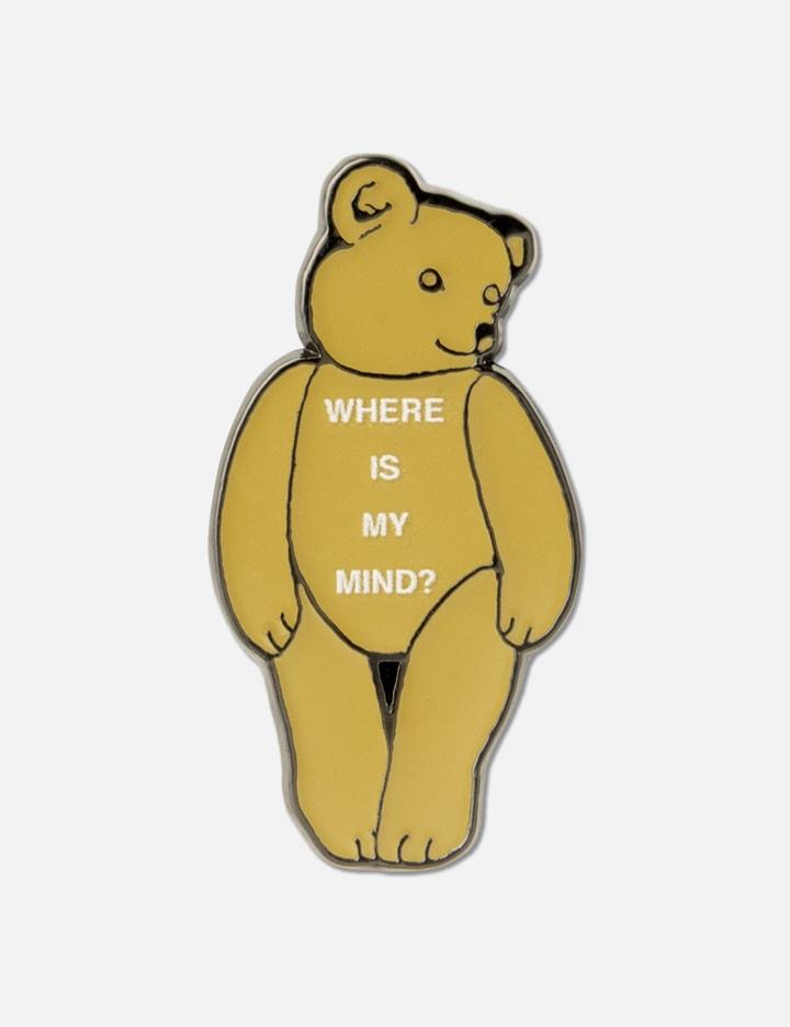 UC1F4X08-2 "Where Is My Mind" Bear Metal Pin by UNDERCOVER