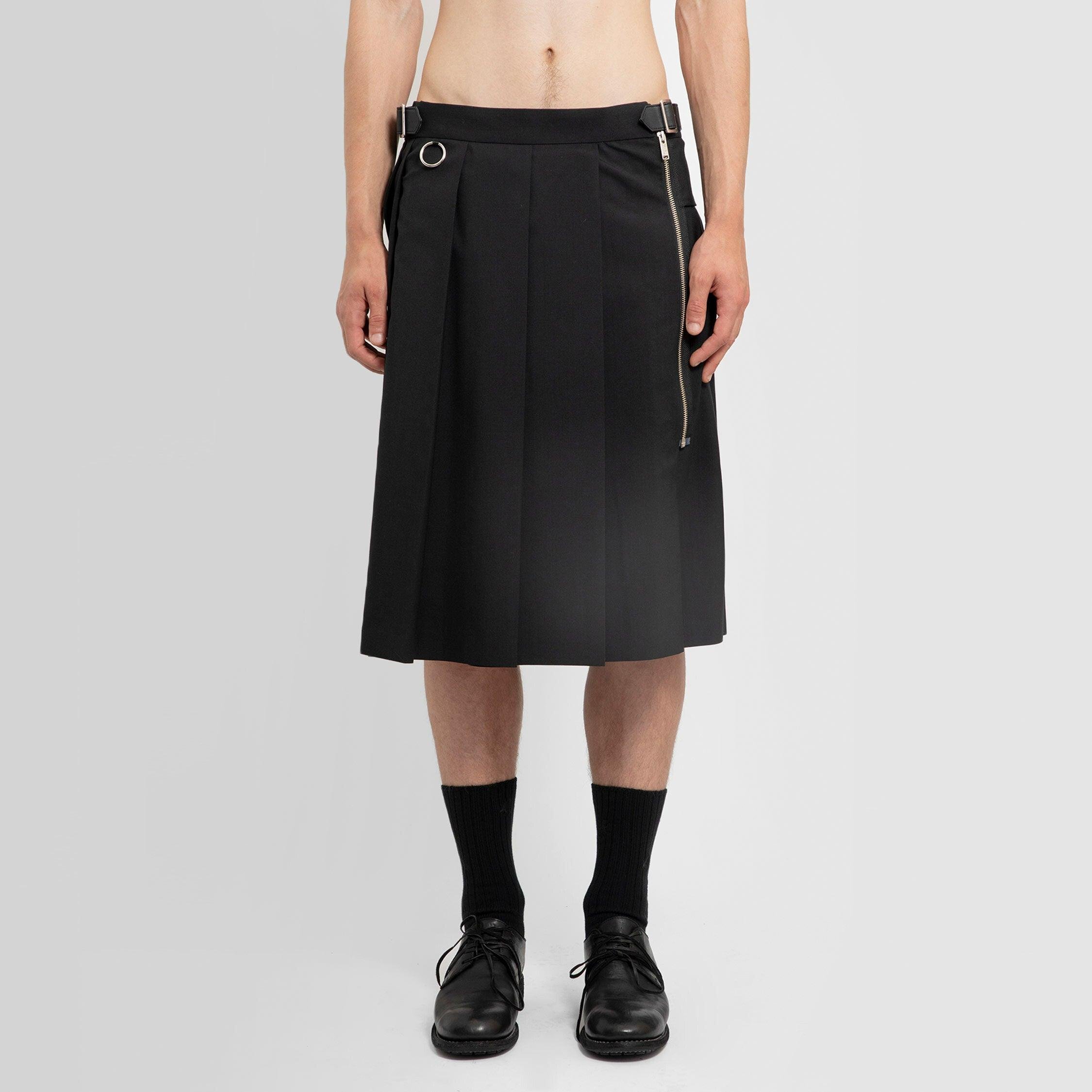 UNDERCOVER MAN BLACK SKIRTS by UNDERCOVER