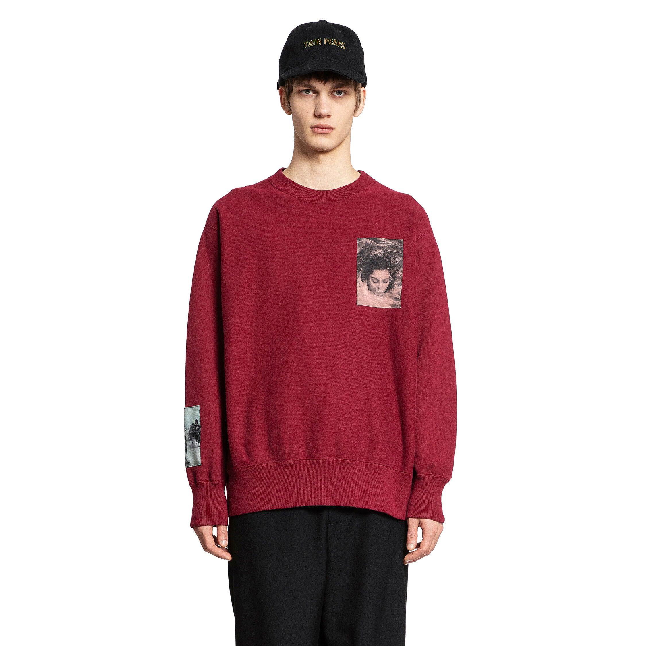 UNDERCOVER MAN RED SWEAT-SHIRTS by UNDERCOVER