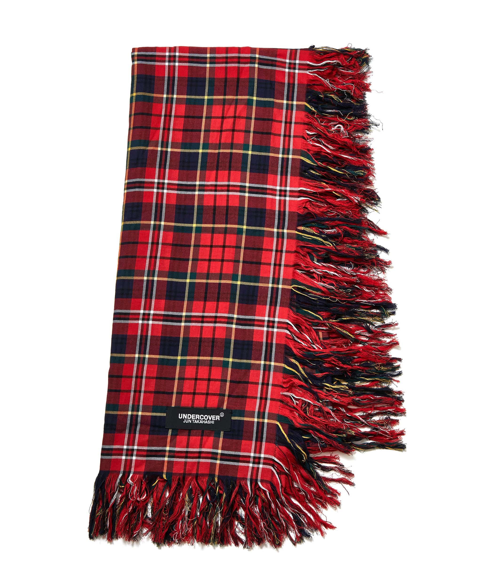 UNDERCOVER - Men's Cotton Tartan Scarf - (Checks) by UNDERCOVER