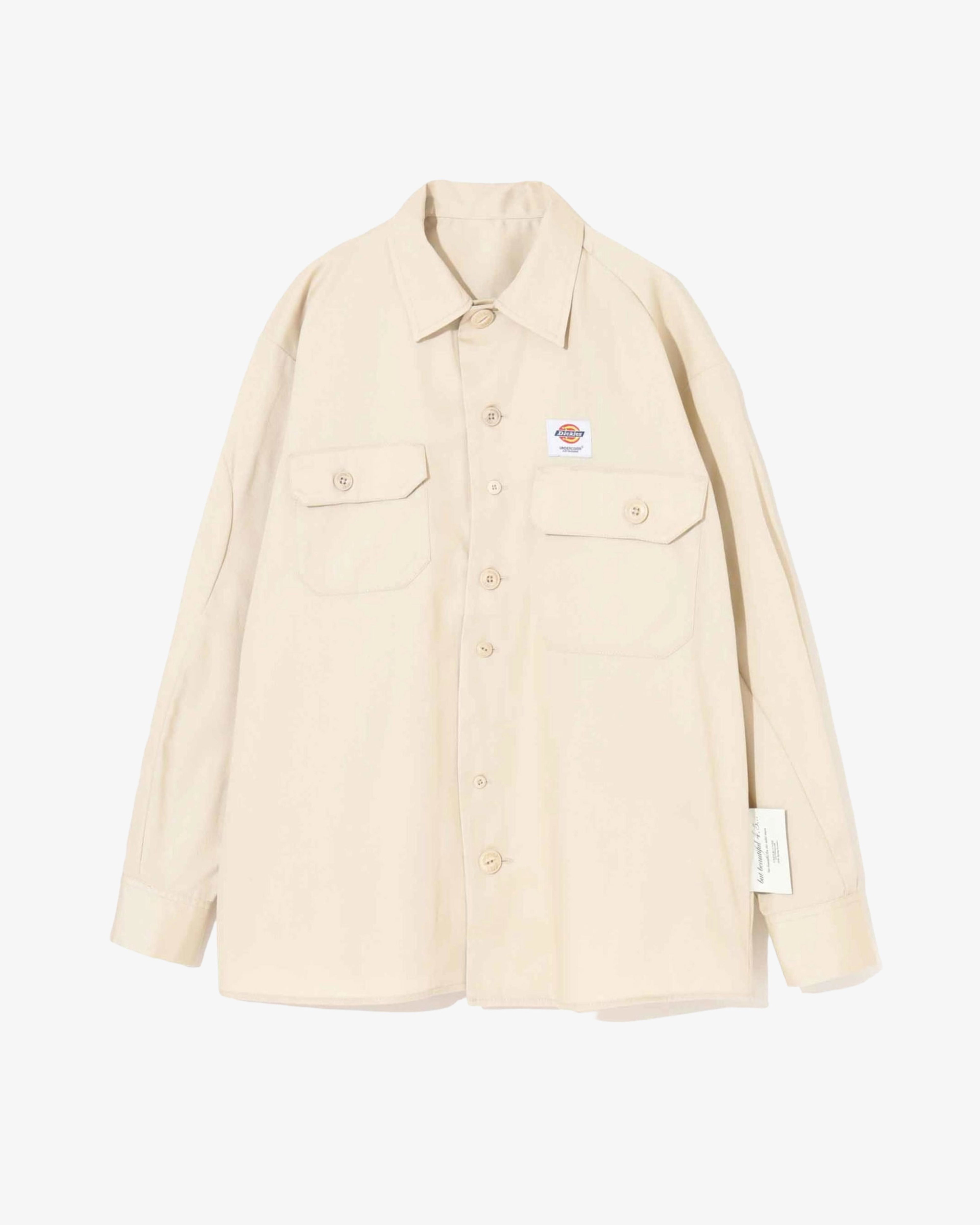 UNDERCOVER - Men's Shirt - (Beige) by UNDERCOVER