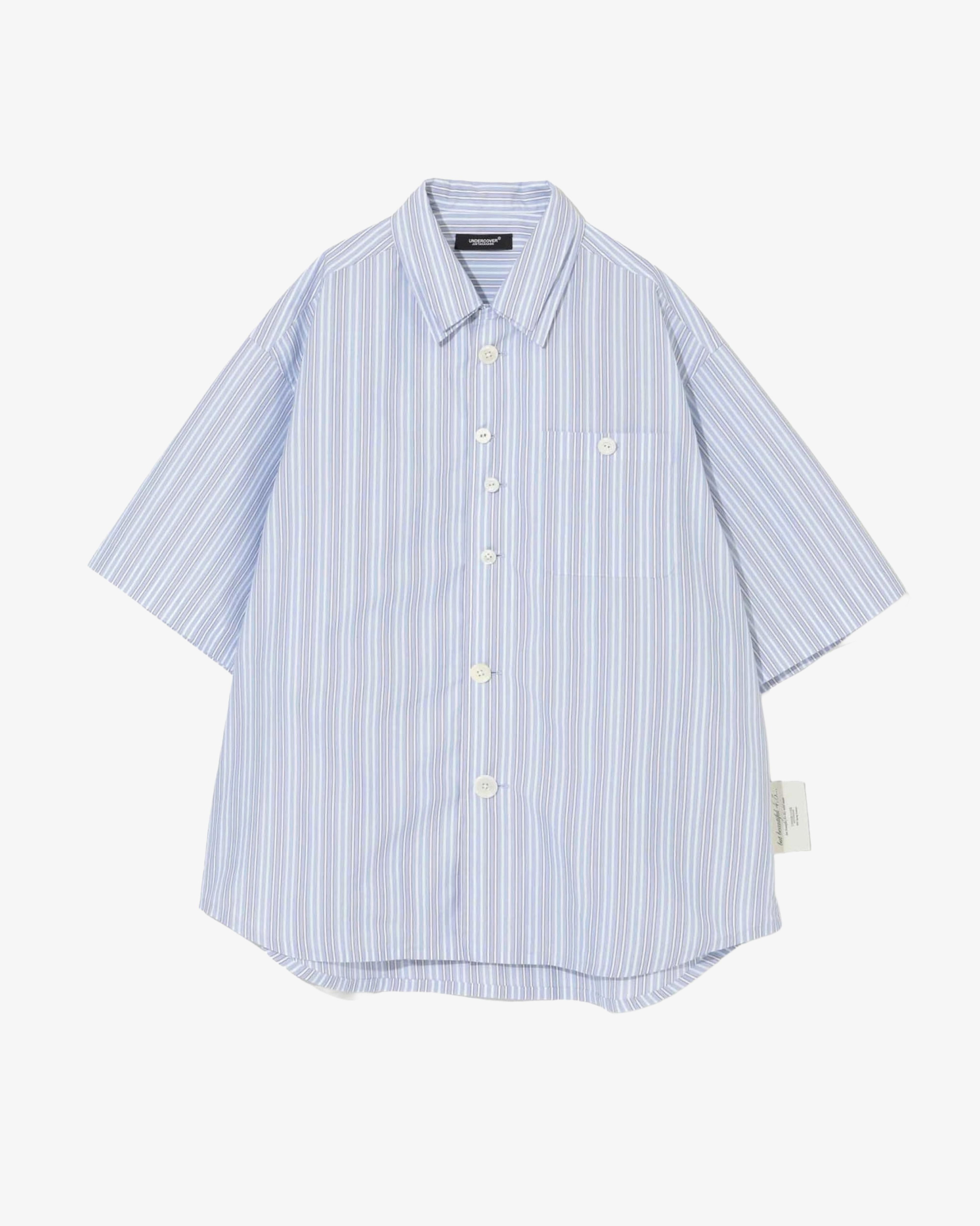 UNDERCOVER  - Men's Shirt - (Blue) by UNDERCOVER