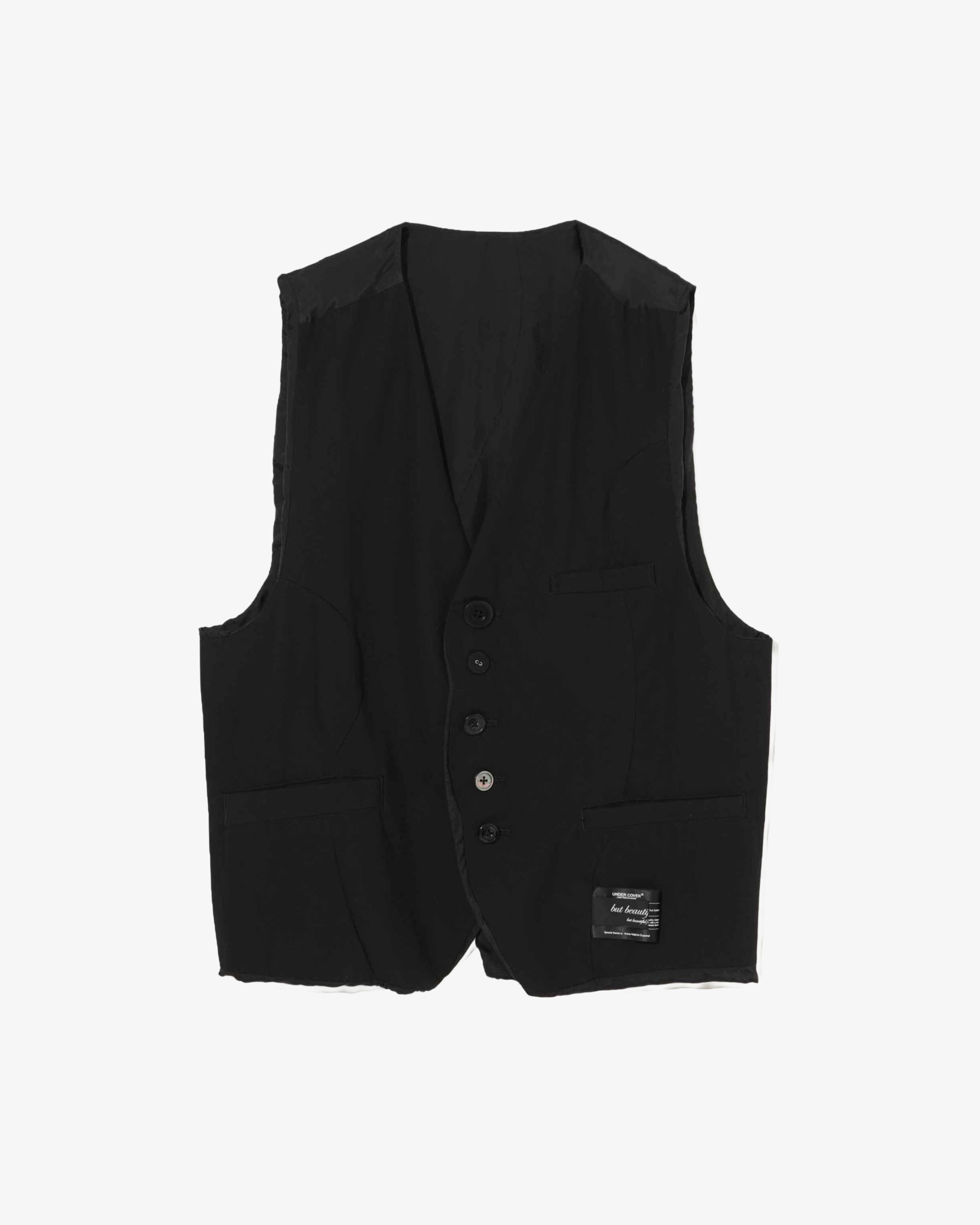 UNDERCOVER - Men's Vest - (Black) by UNDERCOVER