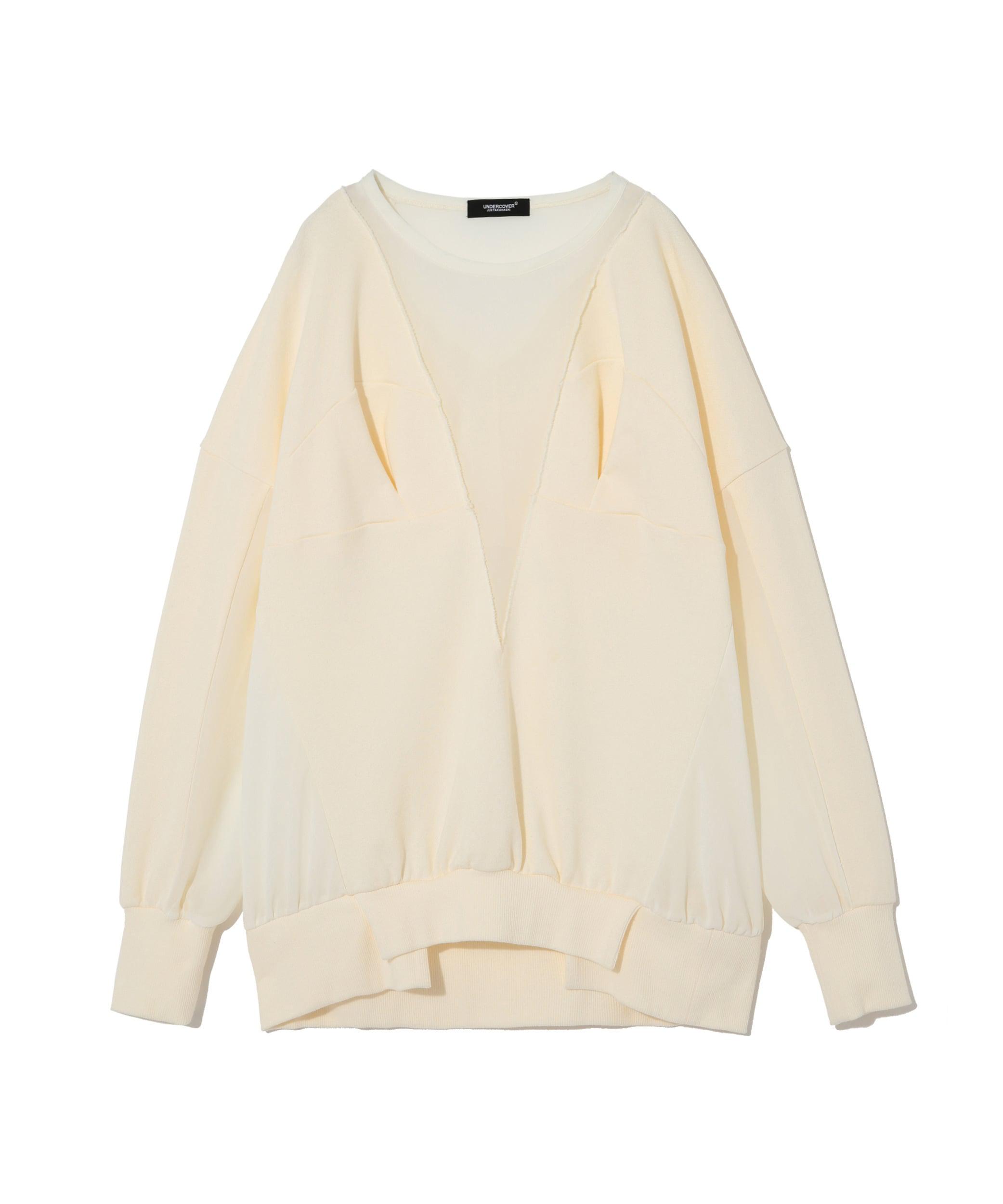 UNDERCOVER - Women's Hybrid Sweater Dress - (Ivory) by UNDERCOVER