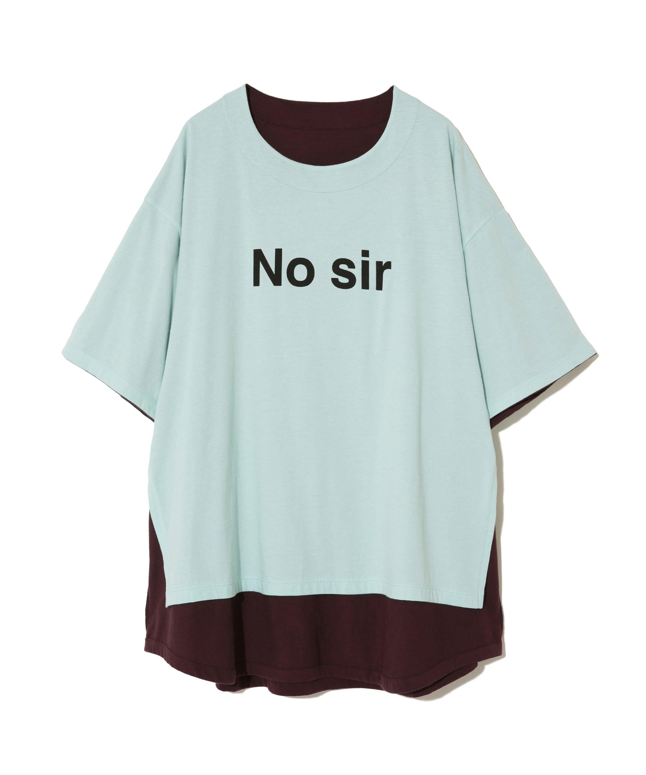 UNDERCOVER - Women's No Sir T-Shirt - (Peppermint) by UNDERCOVER