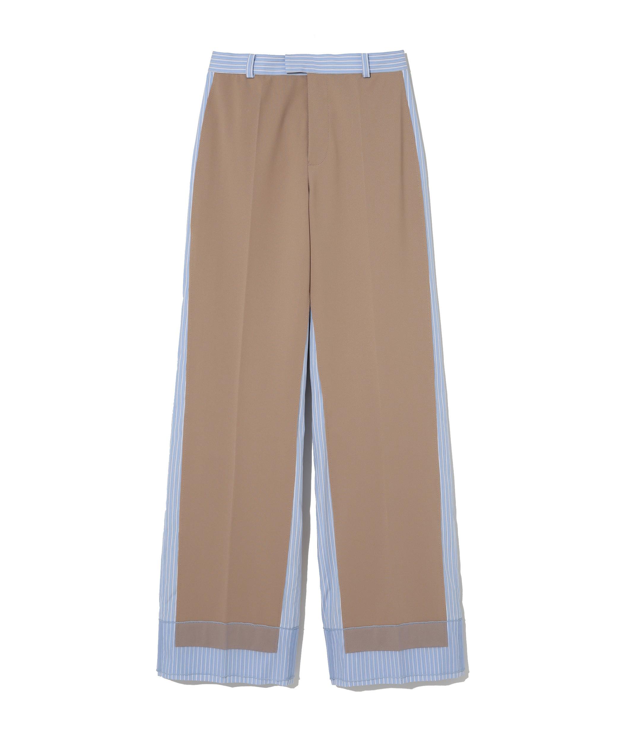 UNDERCOVER - Women's Two Tone Pants - (Beige) by UNDERCOVER
